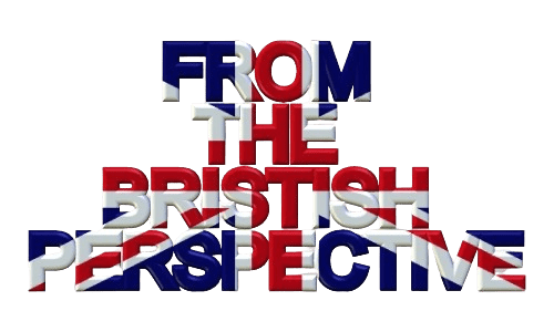 A british flag is spelled out in letters.