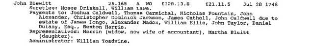A close up of the words " wife of account "